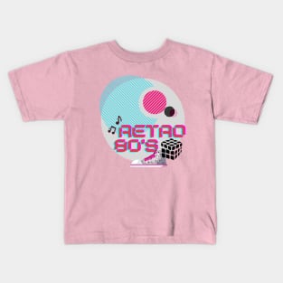 Retro 80's - Vintage Graphic art with Nostalgia Kids T-Shirt